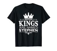 Kings Are Named Stephen Cadeau personnalisé pour homme T-Shirt