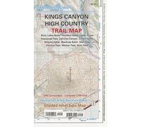 Kings Canyon High Country Trail Map | Tom Harrison Maps