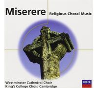 King's College Choir – Miserere-Sacred Choral Wo – Import