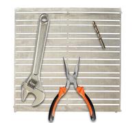 Kings County Tools Support à Outils magnétique 30,5 x 30,5 cm | Organisez Votre Atelier | Évitez l'encombrement des étagères de Garage et des tiroirs | Gardez Les Outils à Votre Disposition | Se Fixe