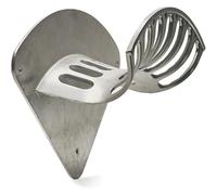 Kings County Tools Support de tuyau en fonte d'aluminium de 33 cm | Design incurvé élégant | Matériau robuste et de qualité | Peut contenir 30,5 m de tuyau de 1,27 cm et 15,2 m de tuyau de 1,5 cm |