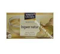 King's Crown Gingembre naturel, une expérience gustative particulièrement épicée et piquante (1 x 40 g)