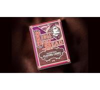 King's Head Cartes à jouer violettes et roses - Deck de luxe par Joker and the Thief Cartes de poker de qualité supérieure pour collectionneurs, magiciens et cardistes