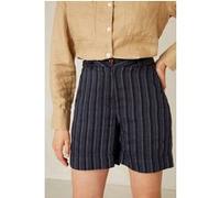 Kings Of Indigo Bangja Blue Linen Stripe Taille: 25 | Shorts de Sport Outlet | Femme | Bleu