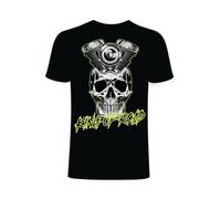 Kings of Road Funny Motivational Slogans Tee Round Neck Unisex Tops Men's 100% Cotton Short-Sleeve T-Shirts XXL