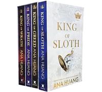 Kings of Sin Series By Ana Huang 4 Book Collection Set (King of Wrath, King of Sloth & 2 More)