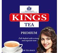 KINGS TEA PREMIUM ENGLISH BREAKFAST TEA 160 TEA BAGS (MULTIPACK OF 2*80 TEA BAGS)