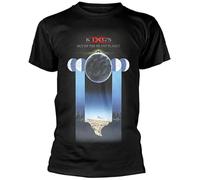 Kings X Out of The Silent Planet Mens Outdoor Unisex O-Neck 100% Cotton Short-Sleeve T-Shirts Black S