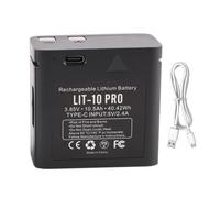 KingSener Batterie LIT-10 PRO 40,42 Wh pour caméra tout-terrain SPYPOINT Cell-LINK LINK-Micro LINK-Micro-LTE LINK-Micro-S-LTE CELL-LINK-10 Honeycomb Offroad Camera, une batterie pour caméra de trail