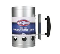 KINGSFORD Démarreur de cheminée à charbon de bois de luxe robuste | Démarreur de cheminée pour barbecue au charbon de bois et barbecues, compact et facile à utiliser, outils de barbecue et barbecue,