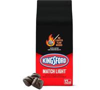 Kingsford Match Light Briquettes de charbon instantanées pour barbecue, prêtes en 10 minutes, pas besoin de liquide à briquet ou de démarreur, 5,4 kg