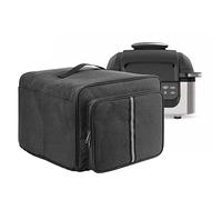 Kingshion Housse anti-poussière 5 en 1 avec sac de rangement compatible avec Ninja Foodi Grill AG301, AG302, AG400, sac de rangement avant et sac d'insertion latérale, housse anti-poussière pour Ninja