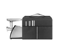 Kingshion Housse anti-poussière pour hachoir à viande électrique, housse anti-poussière robuste, compatible avec la plupart des mélangeurs électriques - Gris foncé