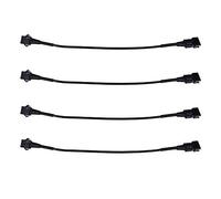 Kingshowstar Lot de 4 rallonges de 152,4 cm pour une utilisation avec 5050 LED SMD RVB néon pour LED moto ATV voiture bande néon multicolore
