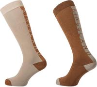 Kingsland Chaussettes d'équitation KLMelinda Coolmax pack de 2 HW 2025 Chaussettes Beige Cobblestone 41/43