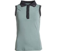 Kingsland KLpaizley Ladies Technical Polo Sleeveless Polo fonctionnel pour femmes, sans manches Green Sea Pine Summer Update 2022, taille:M