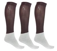 Kingsland Lot de 3 paires de chaussettes de tournoi classiques unisexes, légères, indéformables et confortables