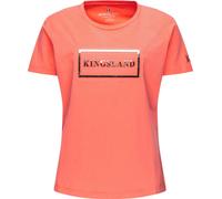 Kingsland T-shirt femme KLCemile Corel Shell Pink FS/23, taille:XS