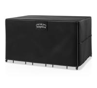 Kingsleeve® Bâche de Protection extérieure pour Table de Bar 187x120x86 cm - Housse pour Table de Jardin, bache de Protection imperméable pour Meubles de Jardin - Tissu Oxford, Coupe-Vent et Anti-UV