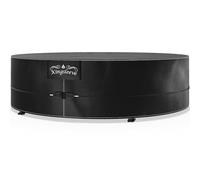 Kingsleeve® Housse Ronde de Protection Exterieur en Tissu Oxford - Bâche Ronde de Protection Imperméable en Polyester Haute Qualité, Anti-Gel, Anti-UV, 236x67cm pour lit ou îlot de Jardin