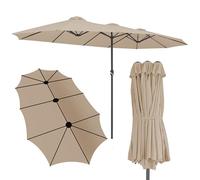 Kingsleeve Parasol de Jardin Double XXL