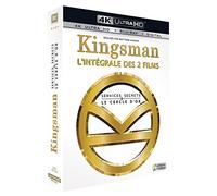 Kingsman : Services secrets + Kingsman 2 : Le Cercle d'Or [4K Ultra HD + Blu-ray + Digital HD]