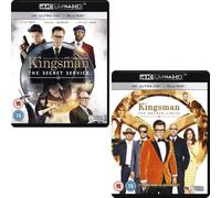 Kingsman: The Secret Service & The Golden Circle - 4K Bundle [Blu-Ray]