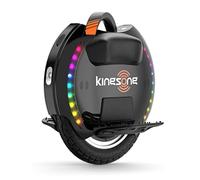 KINGSONG 14D Pro Gyroroue Électrique CE & UL2272, 30 km/h, Pente 32°, Moteur Puissant 800W (2400W Max), Batterie Longue Autonomie 420Wh, Monocycle Auto-Équilibré pour Adultes & Débutants - Noir