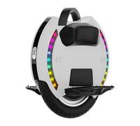 KINGSONG Gyroroue électrique KS-14M, Adulte,Blanche, Moteur 800W, Autonomie jusqu'à 15km, bridée 20km/h, Pneu Gonflable 14”, Haut-Parleur et Bluetooth