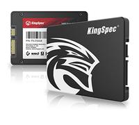 KingSpec 256Go 2.5" SATA SSD, SATA III 6Go/s SSD Interne - 3D NAND Flash pour Ordinateur de Bureau/Portable/Tout - en - Un (P3,256Go)