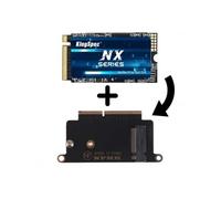 KingSpec - SSD Compatible pour Compatible avec Mac Book 512Go (2016/2017) (avec Adaptateur) Compatible pour Apple -