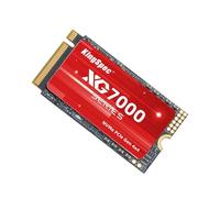 KingSpec SSD PCIe 4.0 M.2 2242 de 1 To - Vitesse de lecture jusqu'à 7200 Mo/s, SSD NVMe interne 3D NAND Flash, pour ordinateur portable et ordinateur de bureau