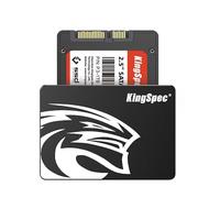 KingSpec SSD SATA III 256 Go 6 Go/s, SSD SATA 2,5" avec flash NAND 3D, disques durs internes pour ordinateur portable et PC de bureau (vitesse R/W jusqu'à 550/520 Mo/s)