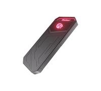 KingSpec Z5 SSD Externe Portable 512Go avec lumière RVB - Jusqu'à 2100 Mo/s, boîtier en Alliage de Zinc, Interface USB 3.2 Gen2 x 2, disques durs Extreme Solid State, Compatible avec téléphone