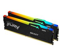 KINGSTON 16Go 6000MT/s DDR5 CL36 DIMM Kit of 2 FURY Beast RGB EXPO