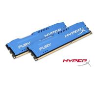 Kingston 16Go DDR3 1600MHz CL10 HyperX FURY Blue