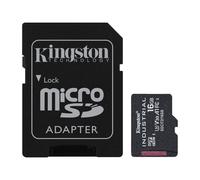 KINGSTON 16Go microSDHC Industrial C10 A1 pSLC Card + SD Adapter
