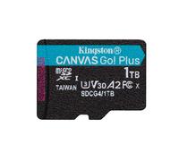 Kingston Carte microSDXC Canvas Go! Plus Gen4 200MB/s A2 U3 V30 1 To - Sans adaptateur