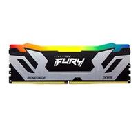 Kingston FURY Renegade DDR5 RGB Argent/Noir XMP 24Go 8800MT/s CL42 CUDIMM Mémoire pour PC de Gamer Module Simple - KF588CU42RSA-24