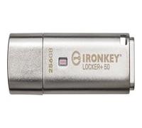 KINGSTON 256Go IronKey Locker Plus 50 AES Encryption USBtoCloud G