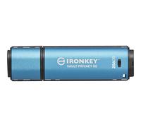 KINGSTON 256Go IronKey Vault Privacy 50 USB AES-256 Encrypted FIPS 197