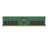 Kingston ValueRAM - DDR5 - module - 32 Go - DIMM 288 broches - 3200 MHz - CL52 - 1.1 V - mémoire non tamponnée chronométrée - on-die ECC
