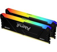 Kingston Beast RGB Mémoire pour PC DDR4 32 GB 2 x 16 GB 3600 MHz DIMM 288 broches KF436C18BB2AK2/32