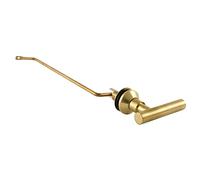 Kingston Brass KTCMLS7 Manhattan Levier de cuvette WC à montage latéral en laiton brossé