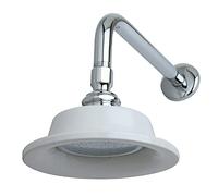 Kingston Brass P60CK Pommeau de douche tournesol victorien avec bras de douche 30,5 cm, chrome poli