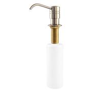 Kingston Brass SD2618 Milano Soap Dispenser, Brushed Nickel, 10" Length