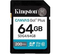 Kingston Technology Canvas Go! Plus 64 Go SDXC Canvas Go Plus Gen4 200 Mo/s C10 UHS-I U3 V30