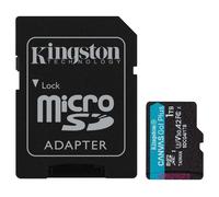 Kingston Canvas Go! Plus - Carte mémoire flash (adaptateur microSDXC vers SD inclus(e)) - 1 To - A2 / Video Class V30 / UHS-I U3 / Class10 - microSDXC UHS-I
