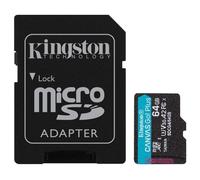 Kingston Canvas Go! Plus - Carte mémoire flash (adaptateur microSDXC vers SD inclus(e)) - 64 Go - A2 / Video Class V30 / UHS-I U3 / Class10 - microSDXC UHS-I
