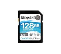 Kingston Canvas Go! Plus Carte SD 128GB SDXC 170R C10 UHS-I U3 V30